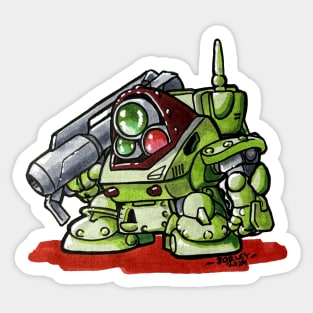 Asplenia Studios: SD Standing Tortoise Sticker